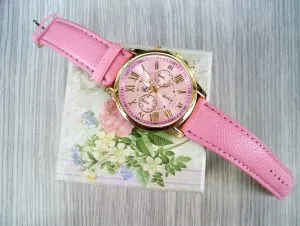 Zegarek damski różowe złoto